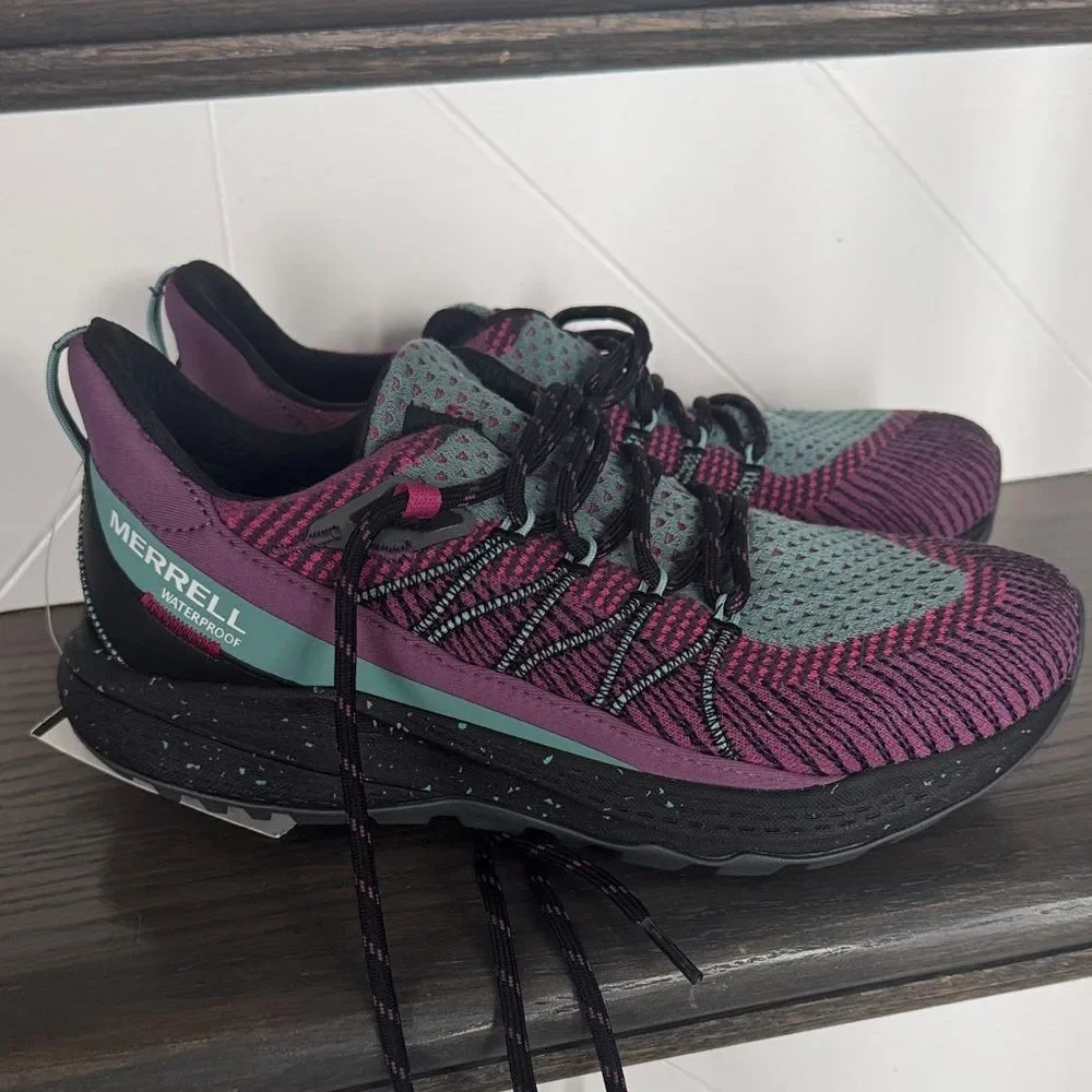 Merrell Women's Trail Sneakers - Teal & Purple